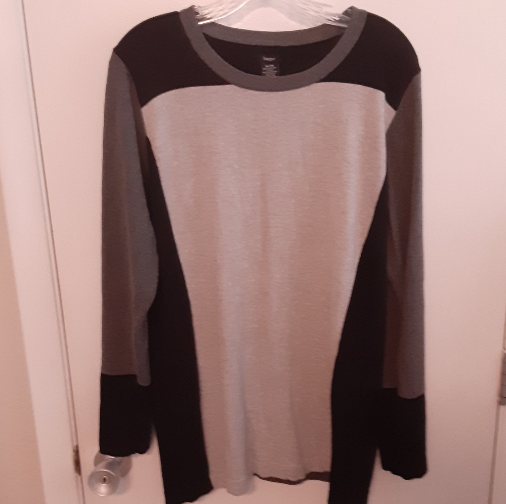 haggar monochrome block sweater